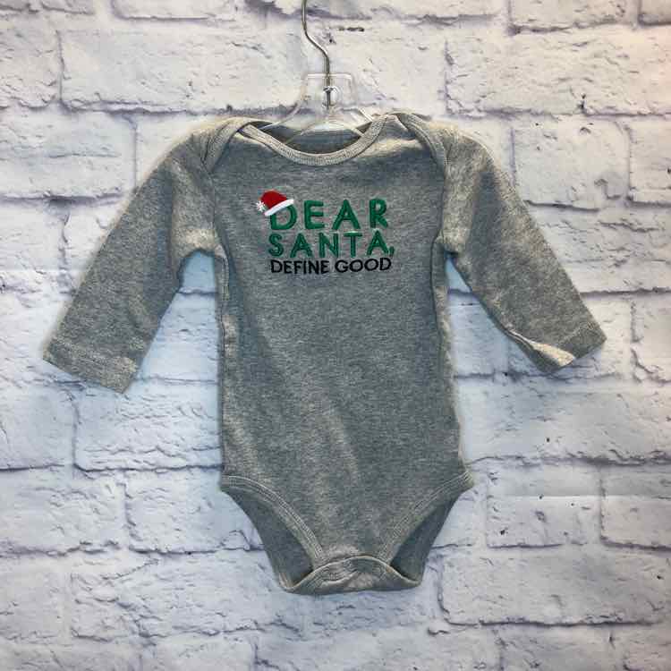 Just One You Gray Size 6 Months Boys Bodysuit