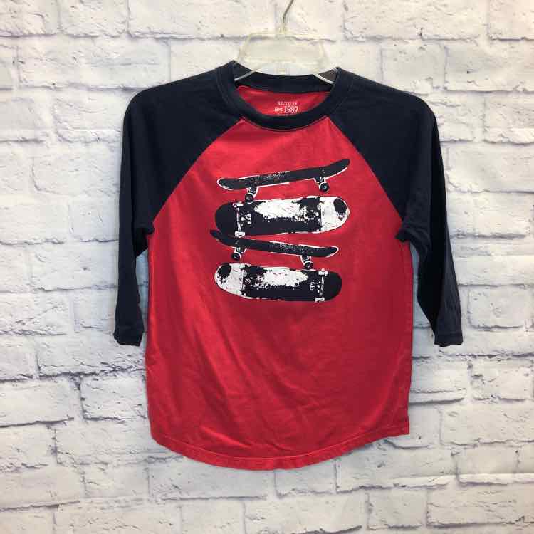 Childrens Place Red Size 14 Boys 3/4 Slv Shirt
