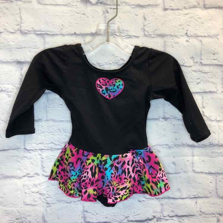 Moret Black Size 4T Leotard