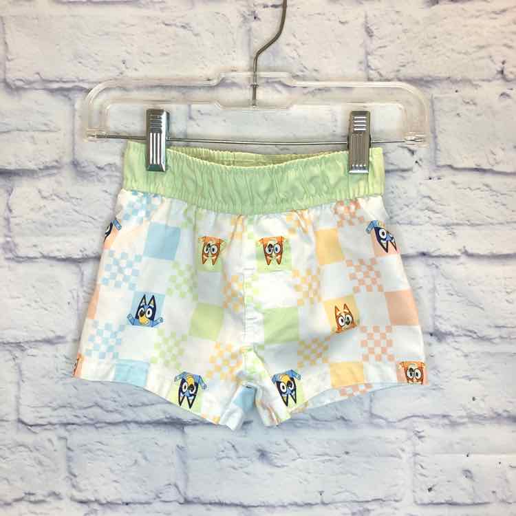 Bluey Green Size 12 Months Boys Trunks
