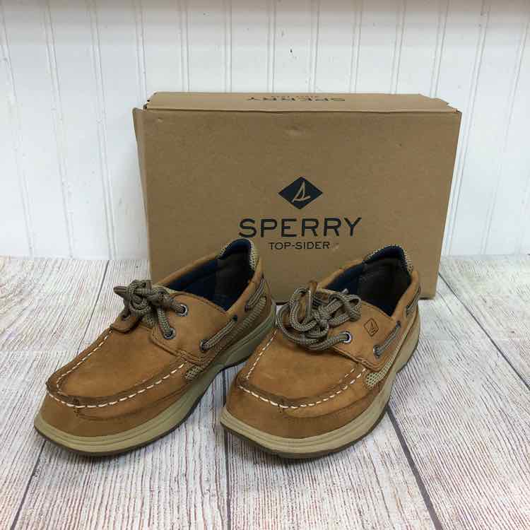 Sperry Brown Size 1 Boys Casual Shoes