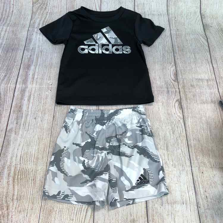 Adidas Black Size 12 Months Boys 2 Piece Outfit
