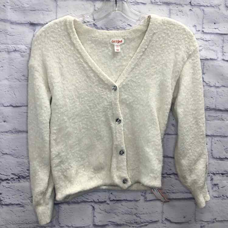 Cat & Jack White Size 10 Girls Sweater