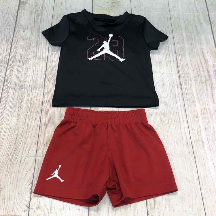 Air Jordan Black Size 12 Months Boys 2 Piece Outfit