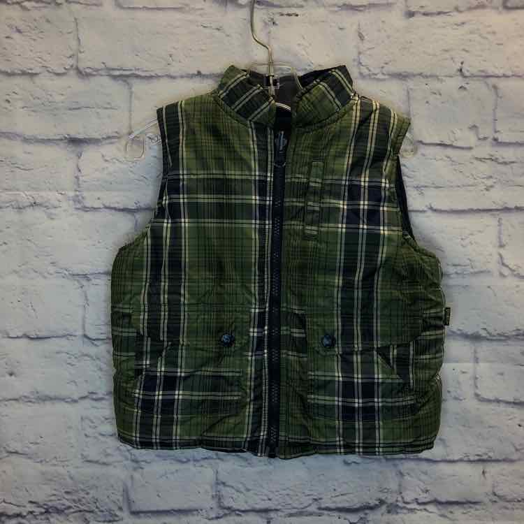 Oshkosh Plaid Size 2T Boys Vest