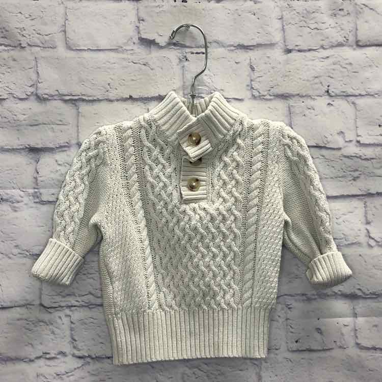 Cat & Jack White Size 12 Months Boys Sweater