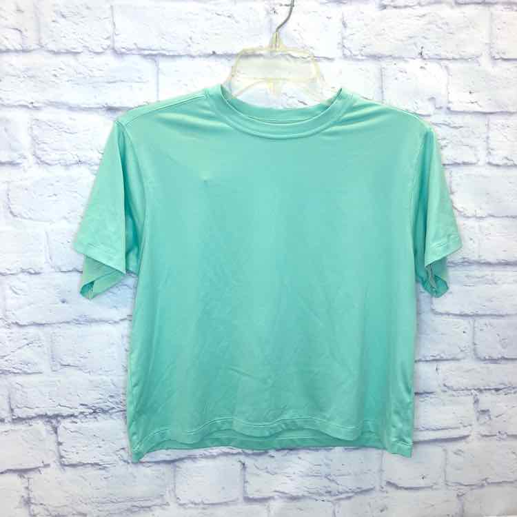 Tek Gear Green Size 10 Girls Short Sleeve Shirt