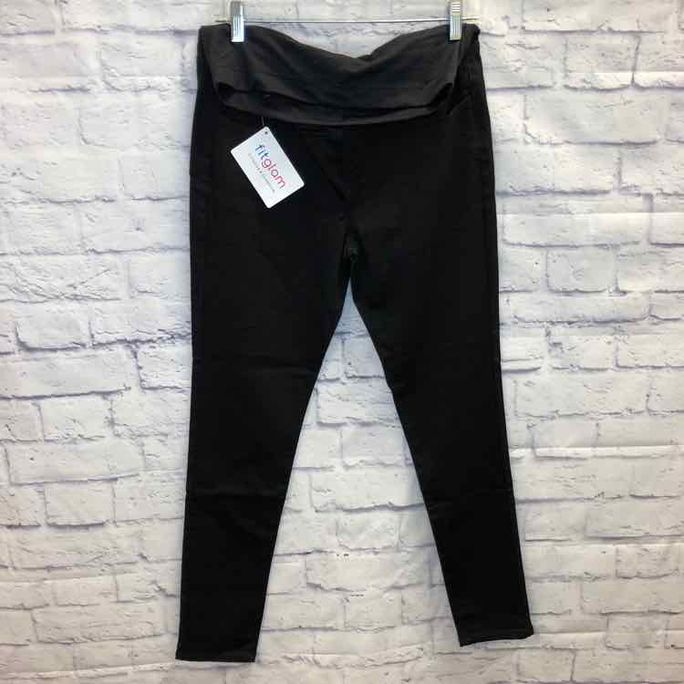 Fitglam Black Size L Maternity Pants