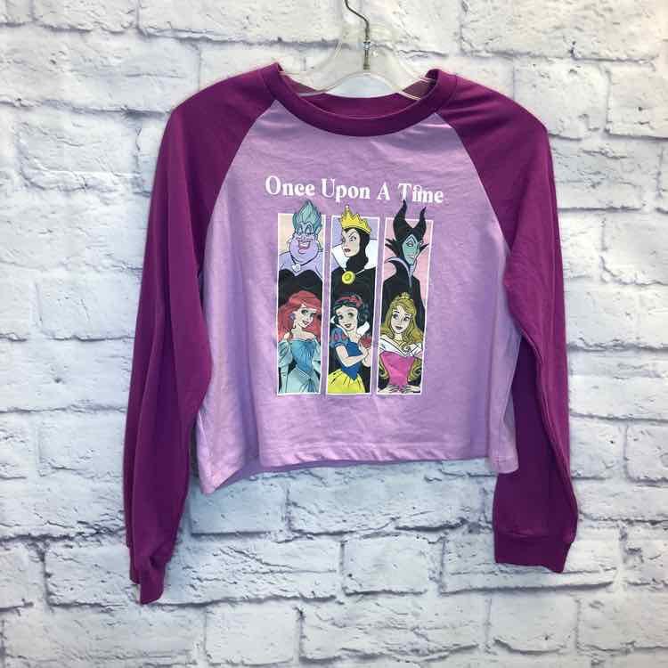 Disney Princess Purple Size 8 Girls Long Sleeve Shirt