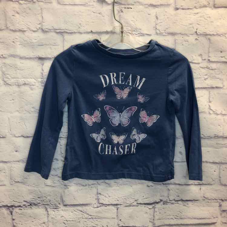 Oshkosh Blue Size 4T Girls Long Sleeve Shirt