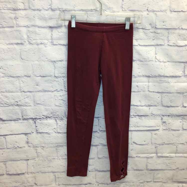 Old Navy Maroon Size 10 Girls Leggings