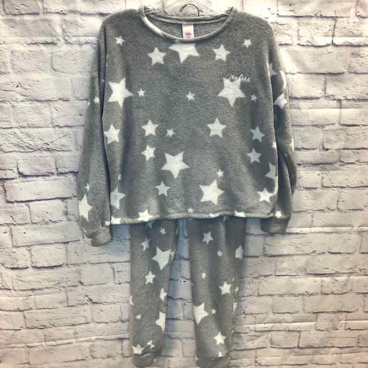 Justice Gray Size 16 Fleece Girls Pajamas