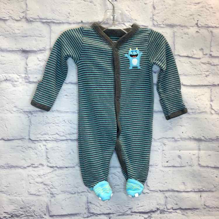Carters Blue Size Newborn Boys Sleeper