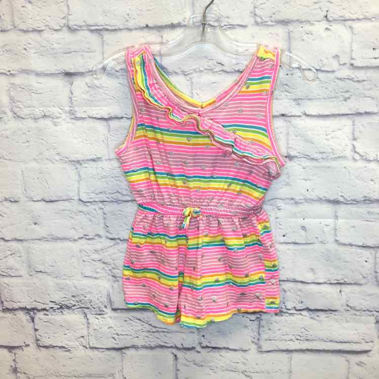 Limited Too Stripe Size 4T Girls Romper