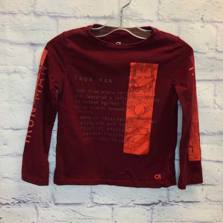Gap Maroon Size 4T Boys Long Sleeve Shirt