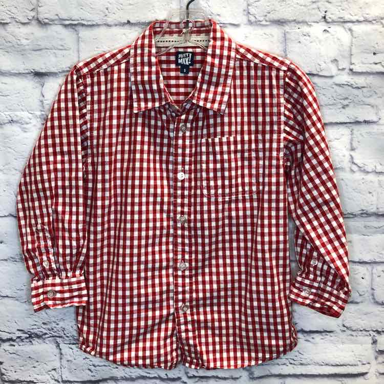 Just Max Red Size 5 Boy Polo or Button Down