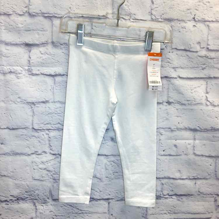 Gymboree White Size 2T Girls Leggings