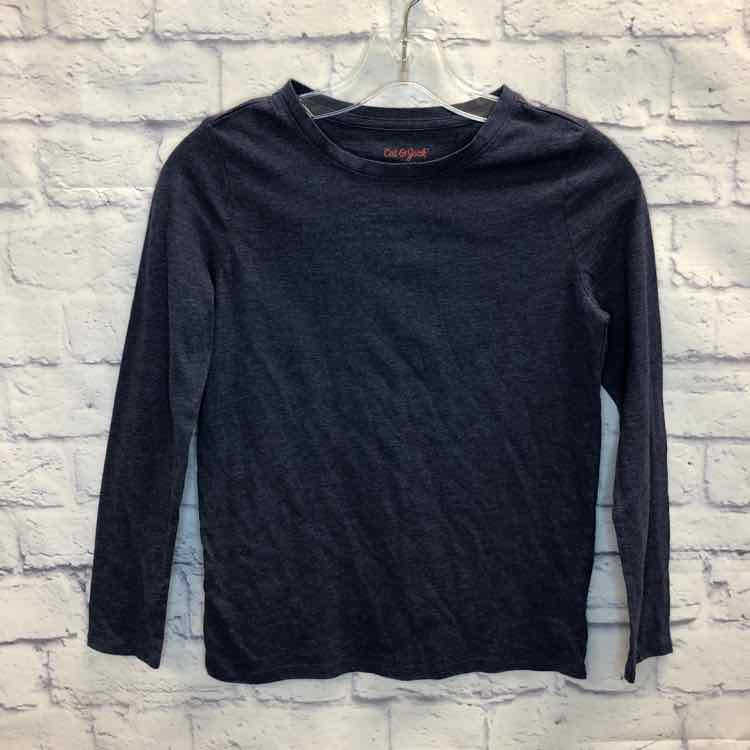 Cat & Jack Blue Size 10 Boys Long Sleeve Shirt