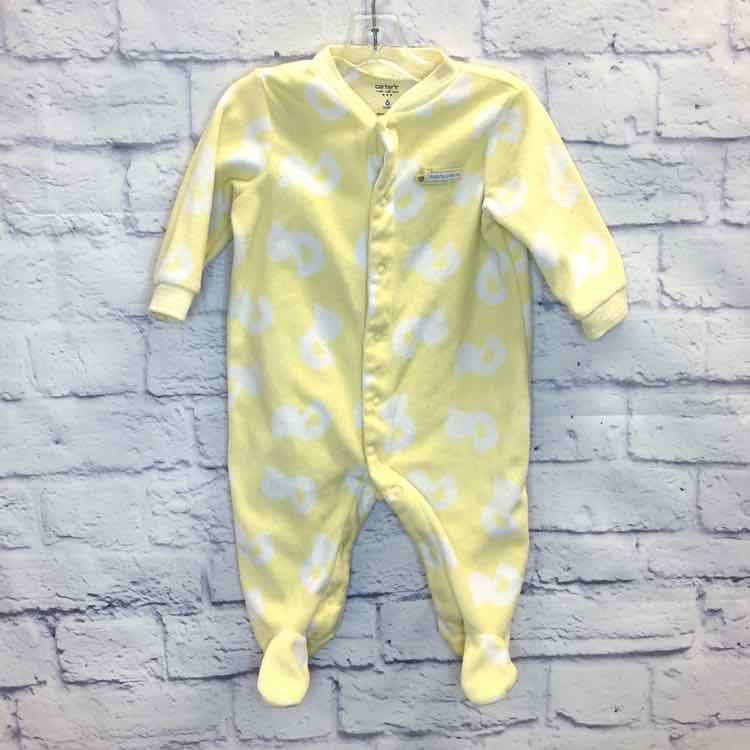 Carters Yellow Size 6 Months Boys Sleeper