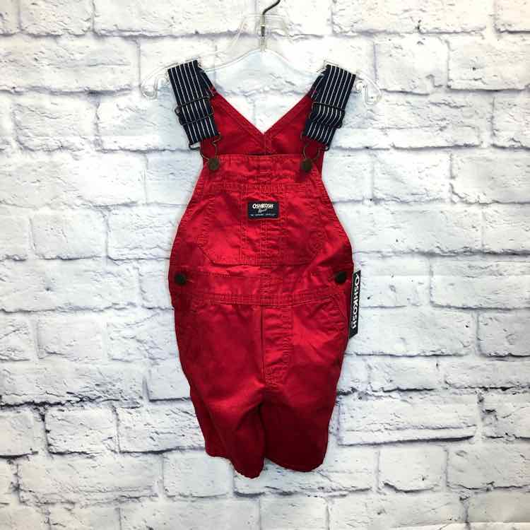 Oshkosh Red Size 2T Boys Shortall