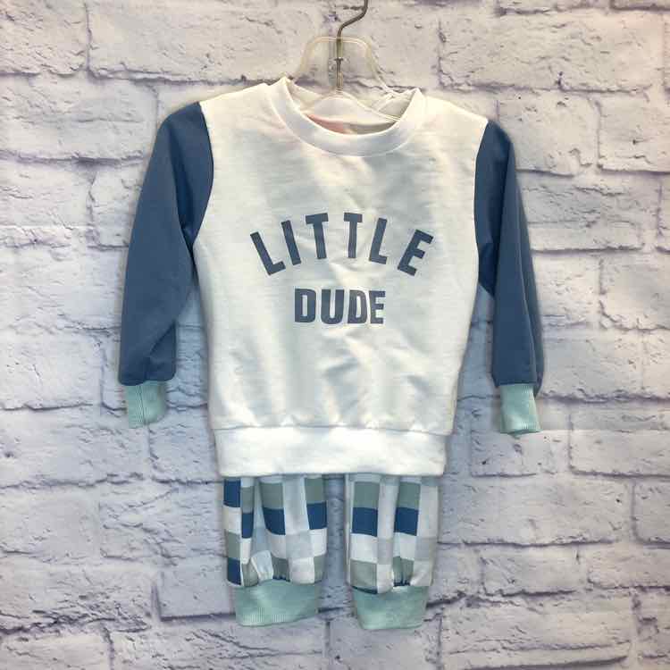 Blue Size 2T Boys 2 Piece Outfit