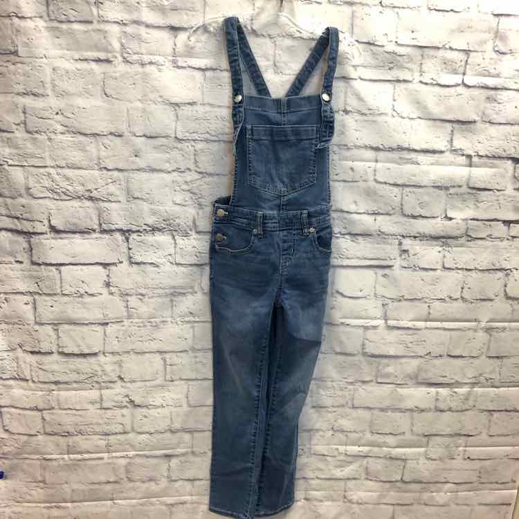 Cat & Jack Denim Size 7 Girls Overalls