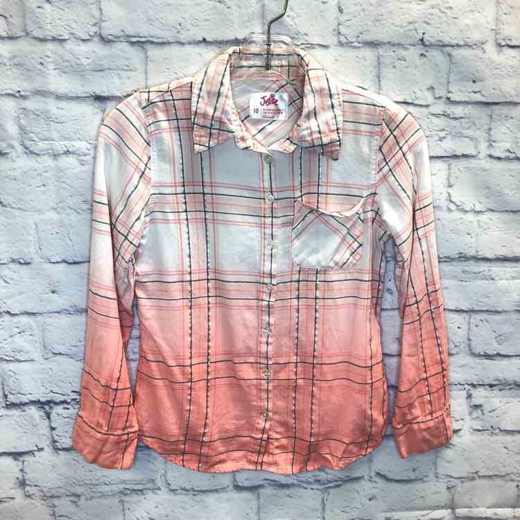 Justice Pink Size 10 Girl Polo or Button Down