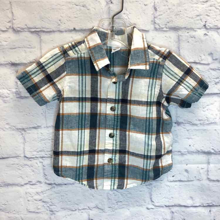 Old Navy Plaid Size 12-18 months Boy Polo or Button Down