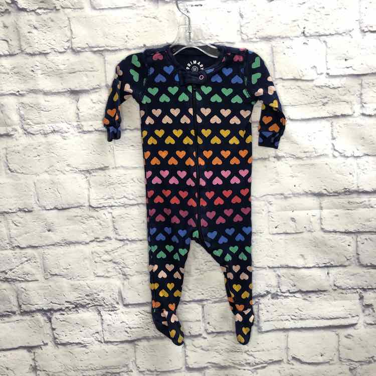 Primary Hearts Size 3-6 Months Girls Sleeper