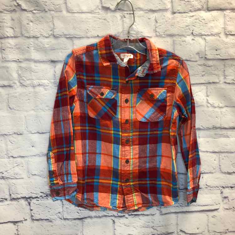 Cat & Jack Orange Size 6 Boy Polo or Button Down