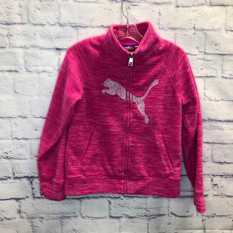 Puma Pink Size 8 Girls Coat/Jacket