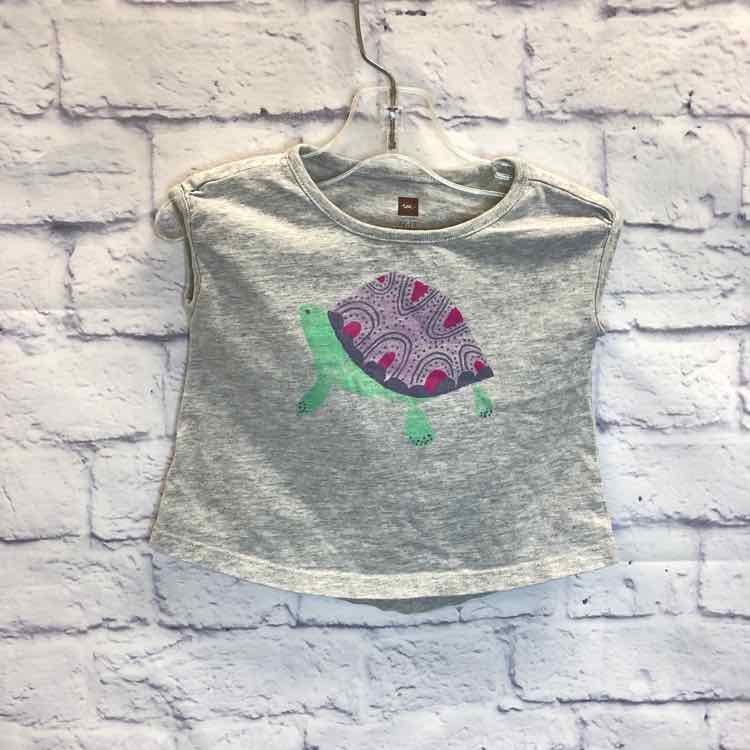 Tea Gray Size 12-18 months Girls Short Sleeve Shirt
