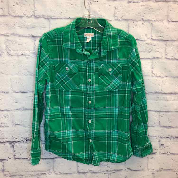 Cat & Jack Green Size 8 Boy Polo or Button Down