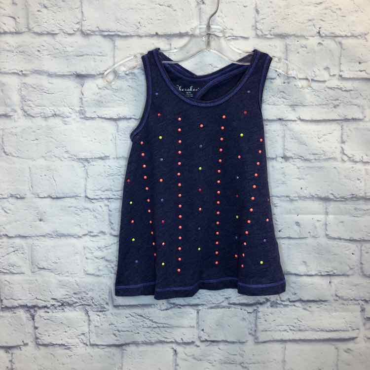 Cherokee Navy Size 4T Girls Tank Top