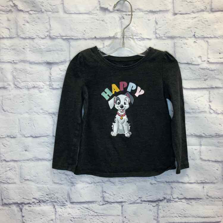Disney Gray Size 3T Girls Long Sleeve Shirt