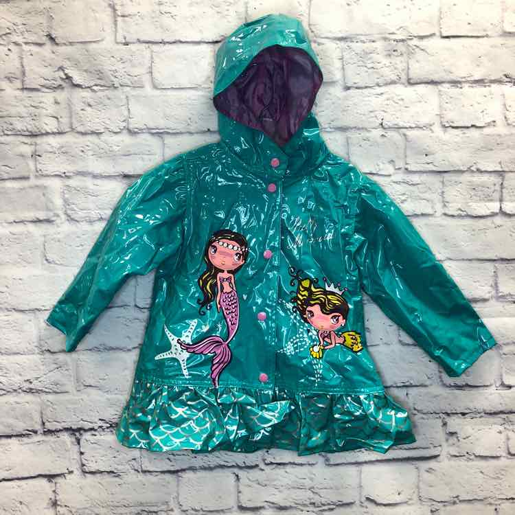 Wippette Green Size 3T Girls Coat/Jacket