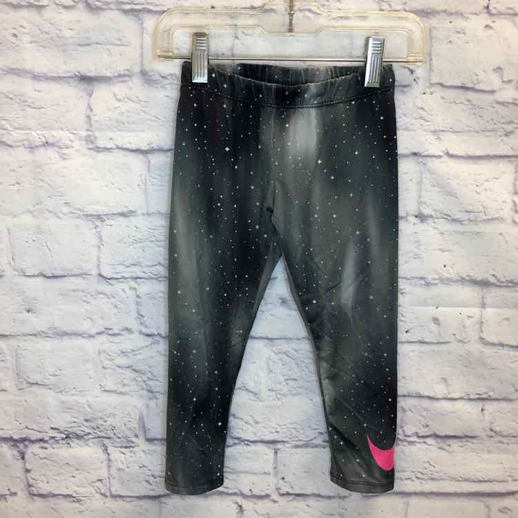 Nike Gray Size 4T Girls Leggings