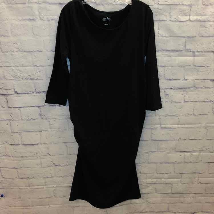 Isabel Maternity Black Size L Maternity Dress
