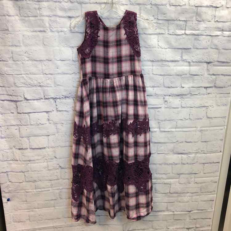Mia Joy Purple Size 14 Girls Dress
