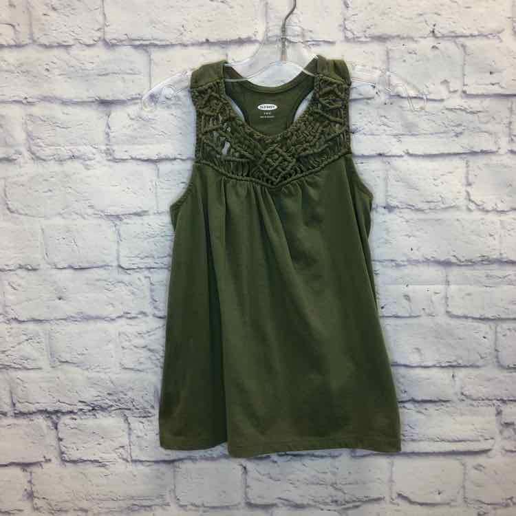 Old Navy Green Size 6 Girls Tank Top