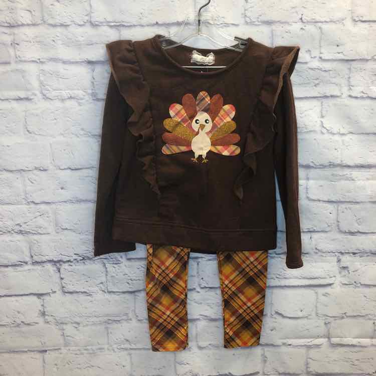 BTween Brown Size 6 Girls 2 Piece Outfit