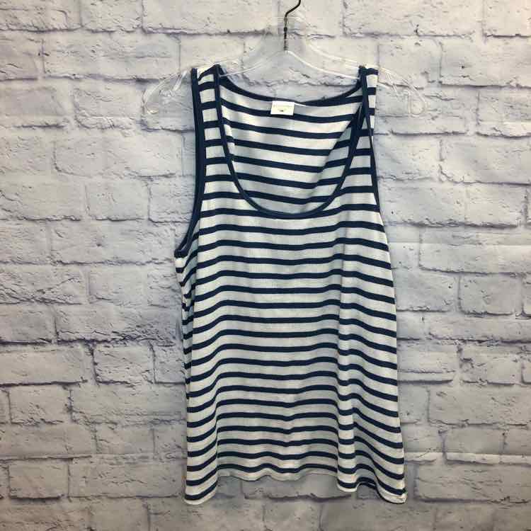 Motherhood Stripe Size L Maternity Tank Top