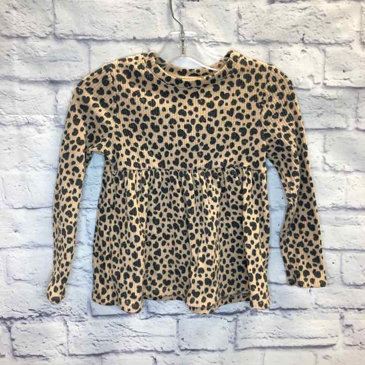 Cat & Jack Animal Size 5 Girls Long Sleeve Shirt