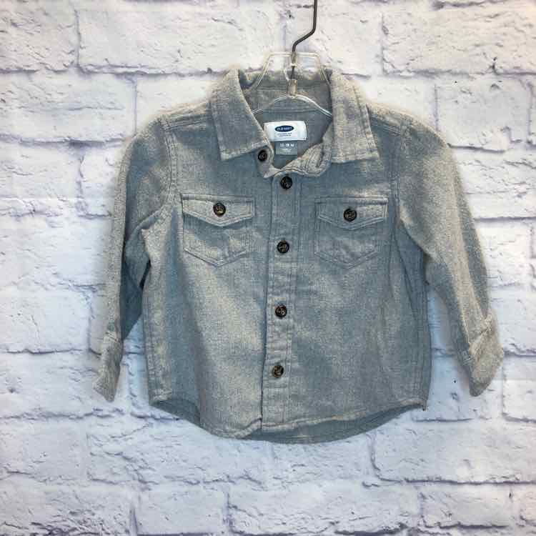 Old Navy Gray Size 12-18 months Boy Polo or Button Down