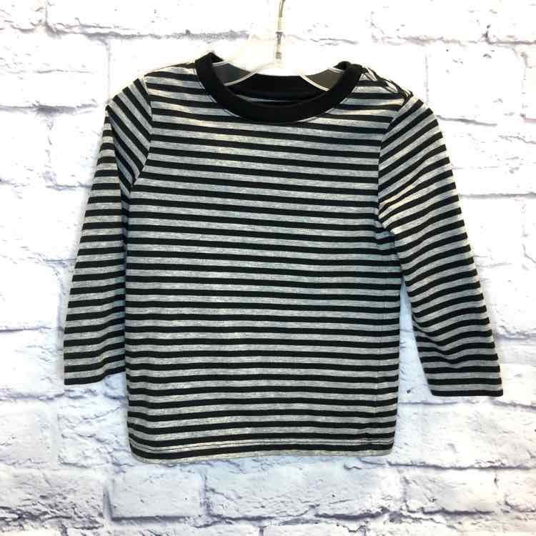 Cat & Jack Stripe Size 2T Boys Long Sleeve Shirt