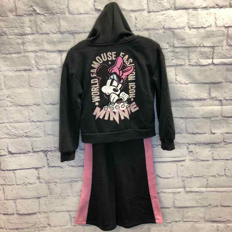 Minnie Mouse Gray Size 6 Girls 3 Piece Outfit