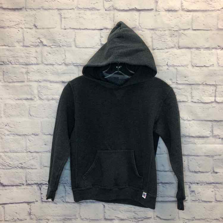Russell Gray Size 10 Boys Sweatshirts/Hoodie