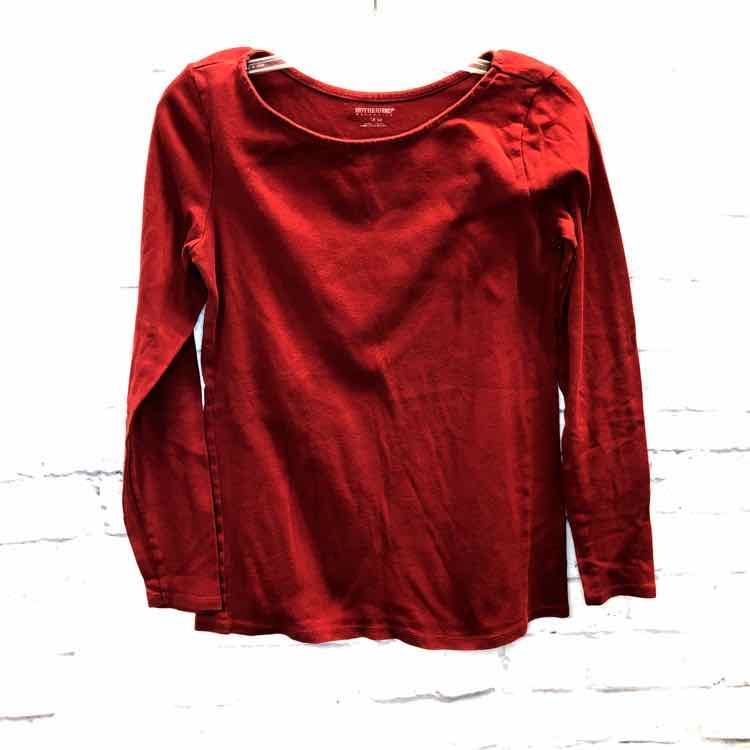 Motherhood Red Size M Maternity Long Slv Top