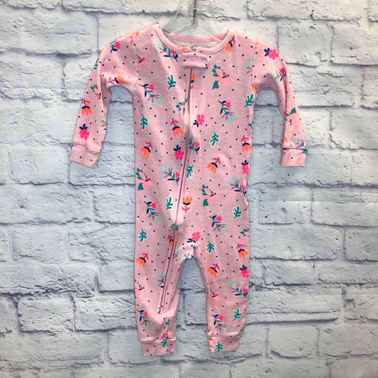 Carters Pink Size 12 Months Girls Sleeper