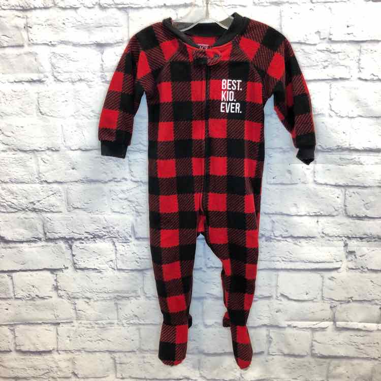 Childrens Place Red & Black Size 12-18 months Boys Sleeper